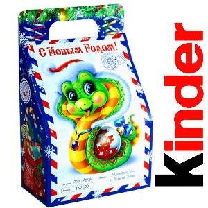 Детский подарок на Новый Год в жестяной упаковке весом 335 грамм по цене 1312 руб в Ардатове